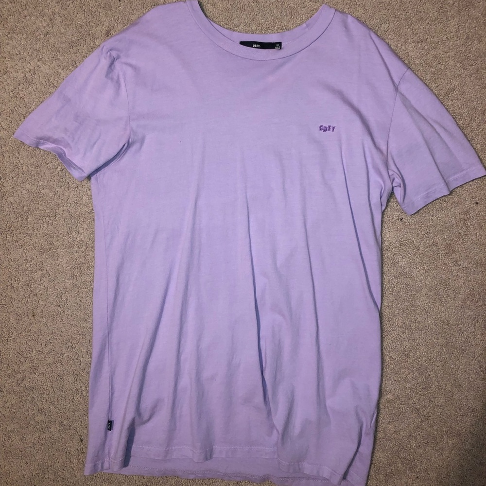 Obey Lavender Shirt